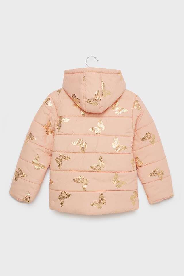 Solid-Polyester-Hooded-Girls-Jacket