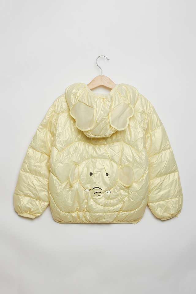 Solid-Polyester-Regular-Fit-Girls-Jacket