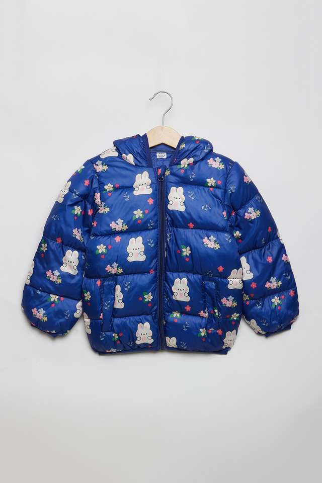 Solid-Polyester-Regular-Fit-Girls-Jacket