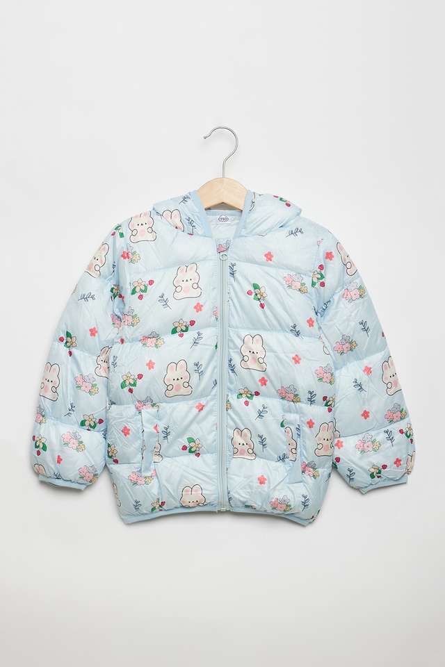 Solid-Polyester-Regular-Fit-Girls-Jacket