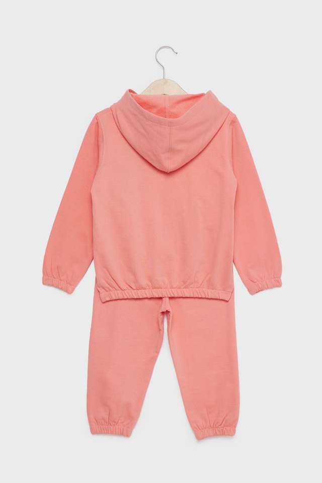 Solid-Blended-Fabric-Regular-Fit-Girls-Co-Ord-Set