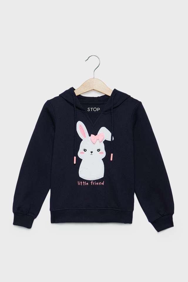 Graphic-Print-Cotton-Hooded-Girls-Sweatshirt