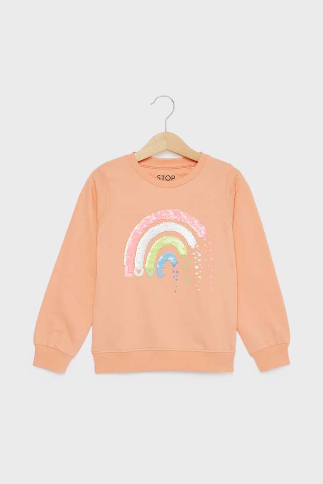 Graphic-Print-Cotton-Round-Neck-Girls-Sweatshirt