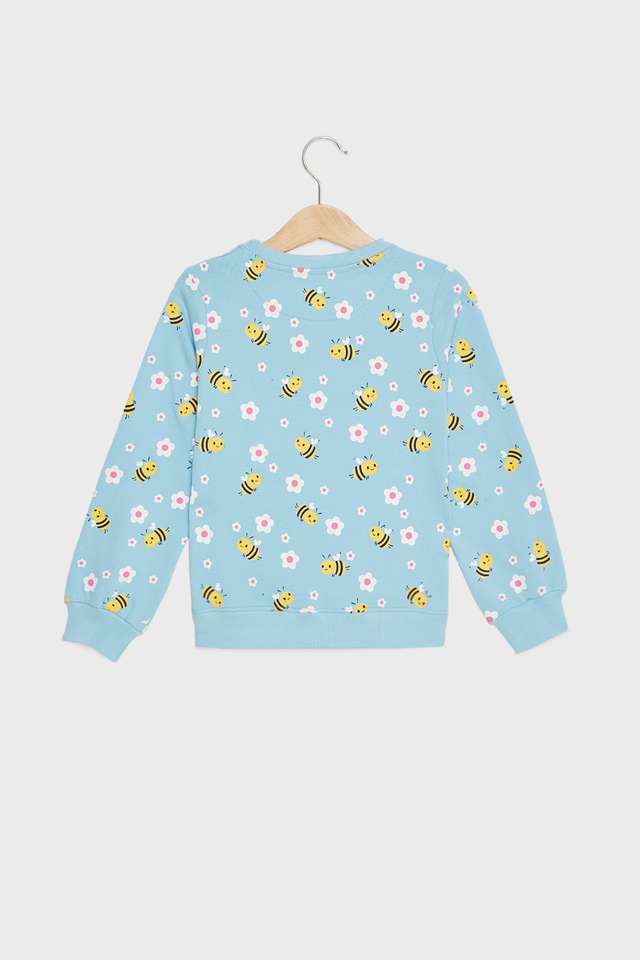 Printed-Cotton-Round-Neck-Girls-Sweatshirt
