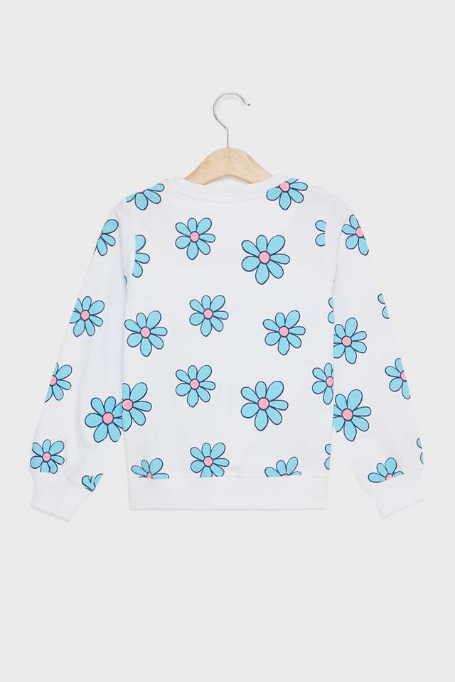Floral-Cotton-Round-Neck-Girls-Sweatshirt