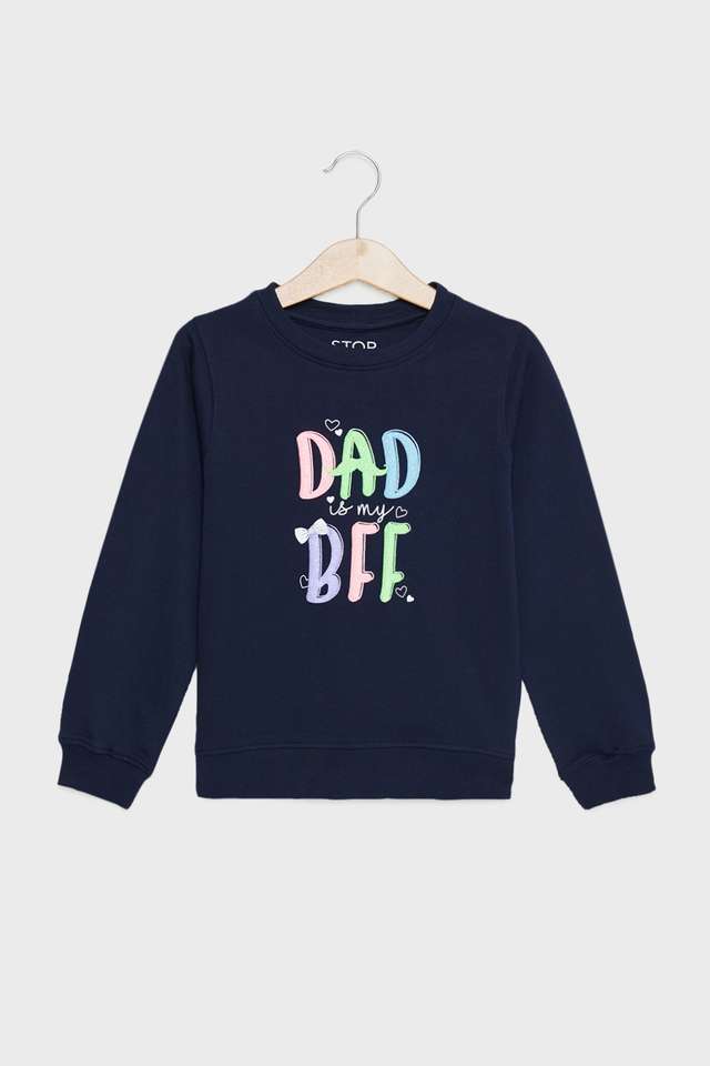 Graphic-Print-Cotton-Round-Neck-Girls-Sweatshirt
