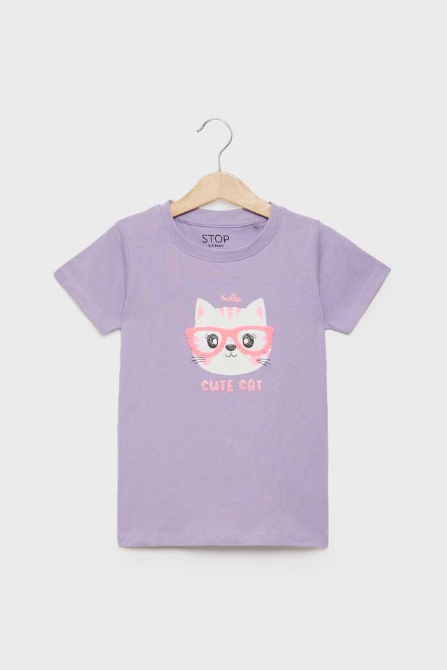 Graphic-Print-Cotton-Regular-Fit-Girls-T-Shirt