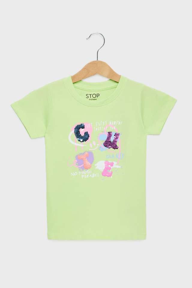 Graphic-Print-Cotton-Regular-Fit-Girls-T-Shirt