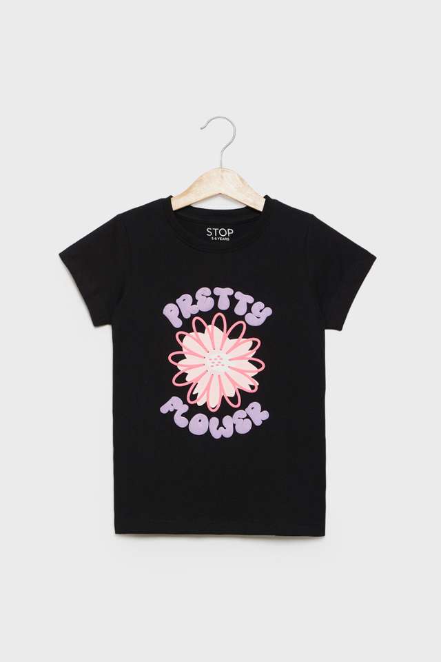Graphic-Print-Cotton-Regular-Fit-Girls-T-Shirt