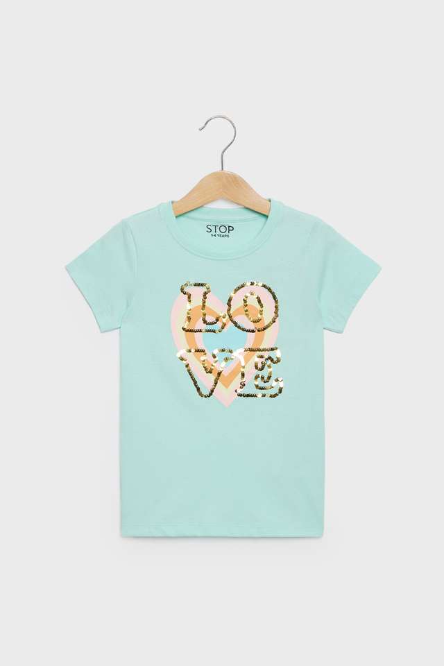 Graphic-Print-Cotton-Regular-Fit-Girls-T-Shirt
