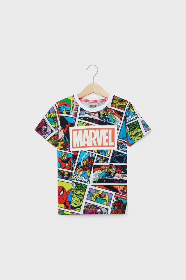 Printed-Cotton-Round-Neck-Boys-T-Shirt
