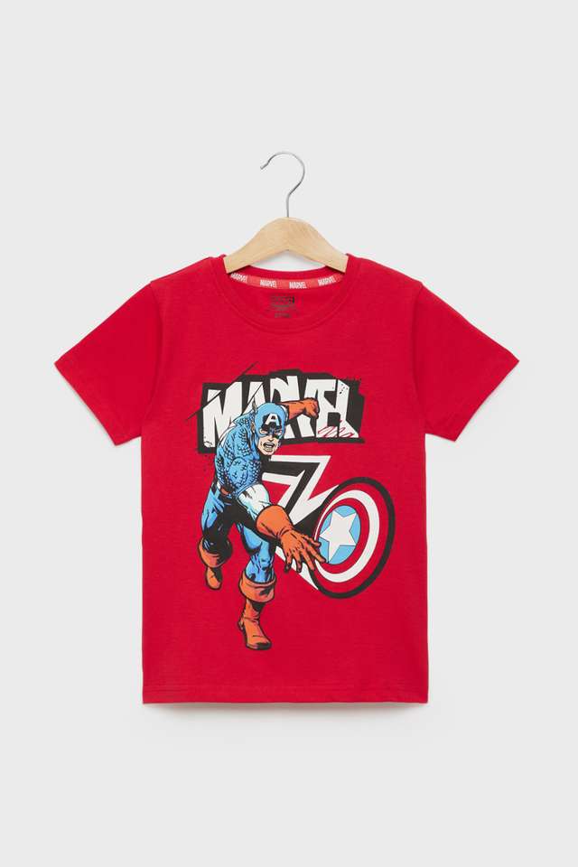 Graphic-Print-Cotton-Round-Neck-Boys-T-Shirt