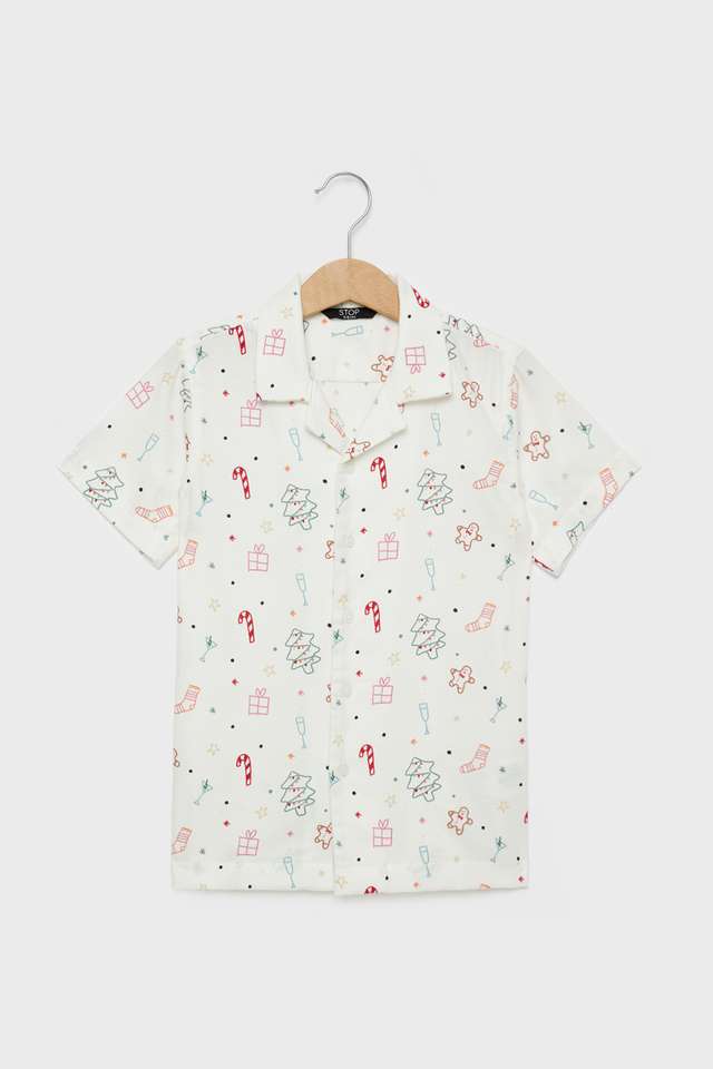 Solid-Blended-Fabric-Collared-Boys-T-Shirt