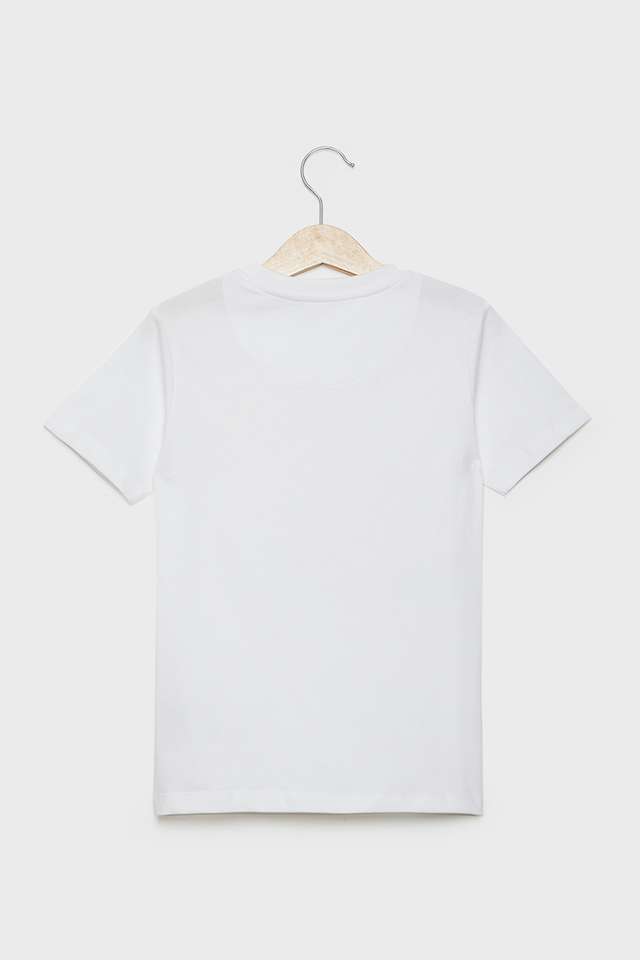 Printed-Blended-Fabric-Round-Neck-Boys-T-Shirt