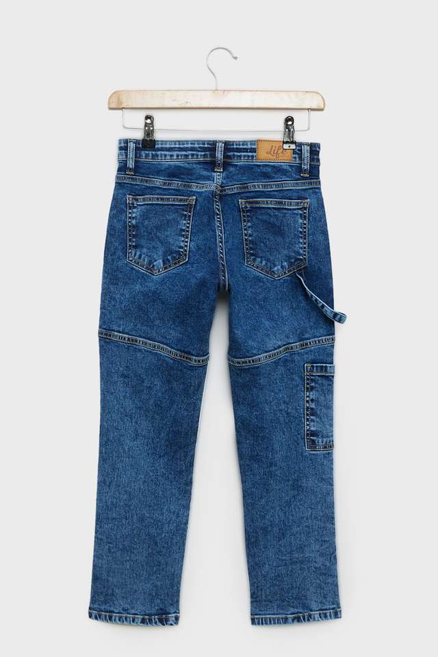 Solid-Denim-Straight-Fit-Boys-Jeans