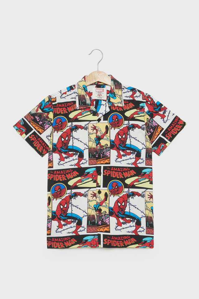Printed-Rayon-Collared-Boys-Shirt