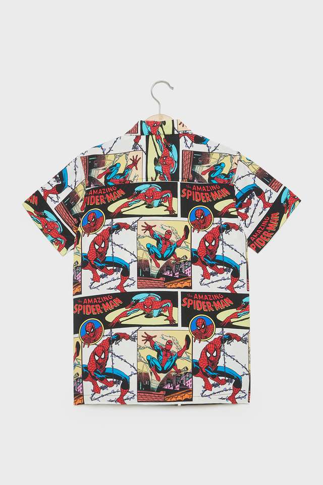 Printed-Rayon-Collared-Boys-Shirt