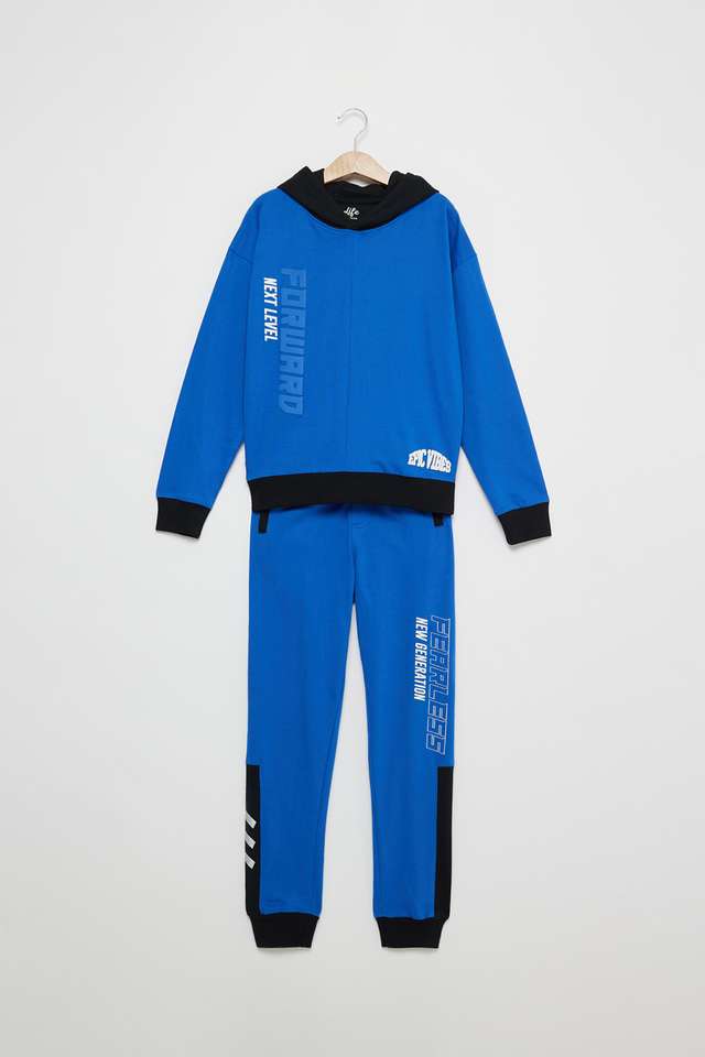 Graphic-Print-Cotton-Hooded-Boys-Co-Ord-Set