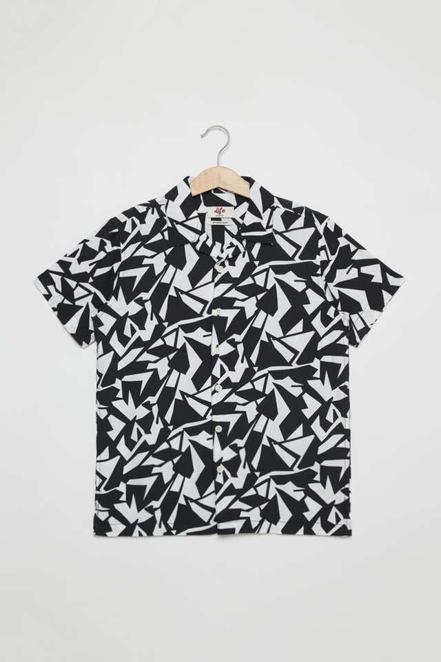 Printed-Rayon-Collared-Boys-Shirt