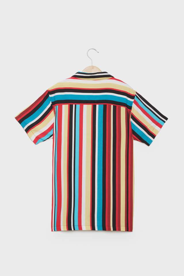 Printed-Rayon-Collared-Boys-Shirt