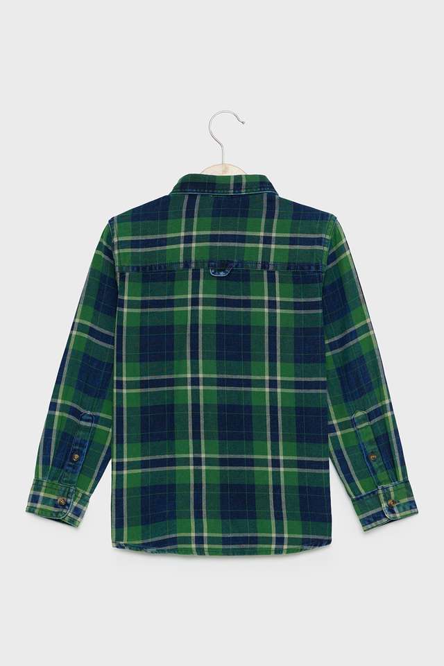 Checks-Cotton-Collared-Boys-Shirt