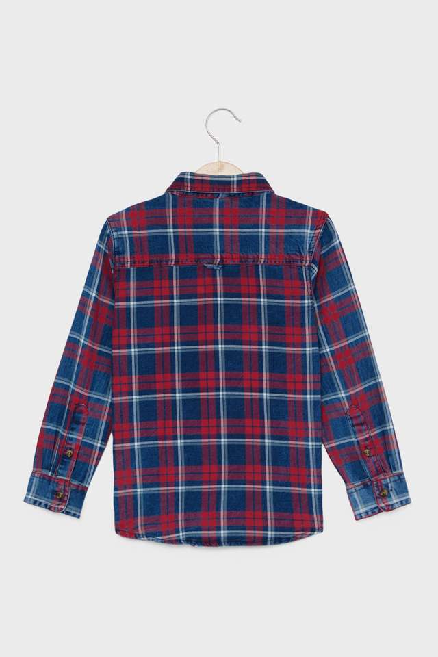 Checks-Cotton-Collared-Boys-Shirt