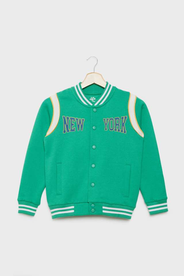 Graphic-Print-Blended-Fabric-Collared-Boys-Sweatshirt