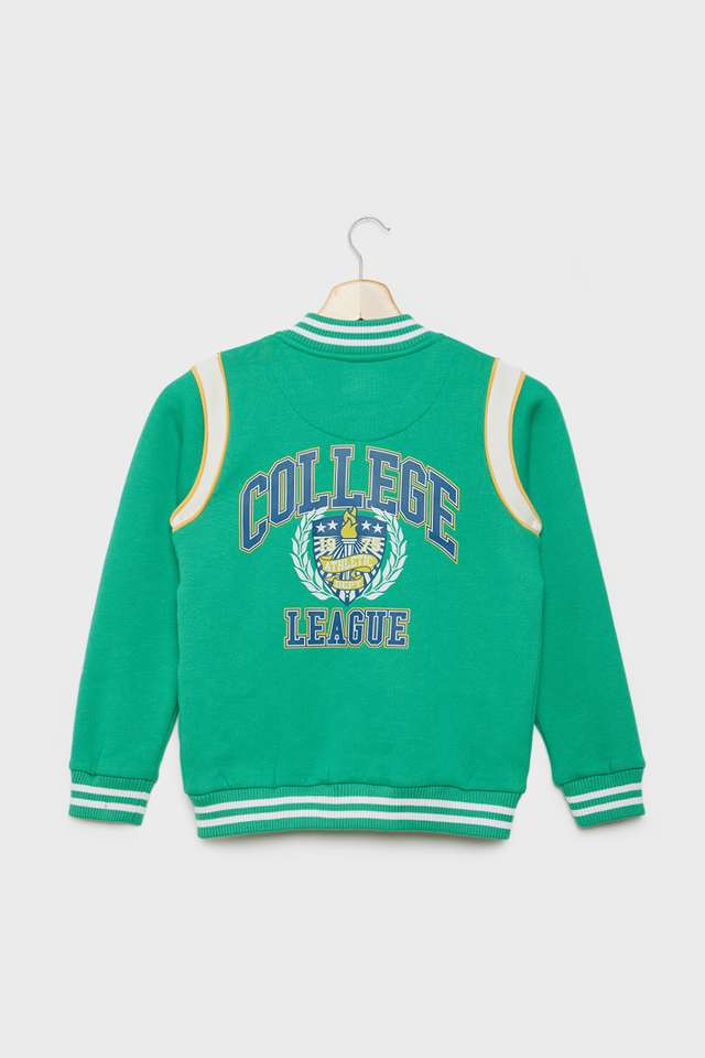 Graphic-Print-Blended-Fabric-Collared-Boys-Sweatshirt