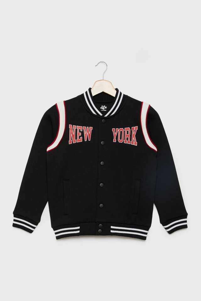 Graphic-Print-Blended-Fabric-Collared-Boys-Sweatshirt