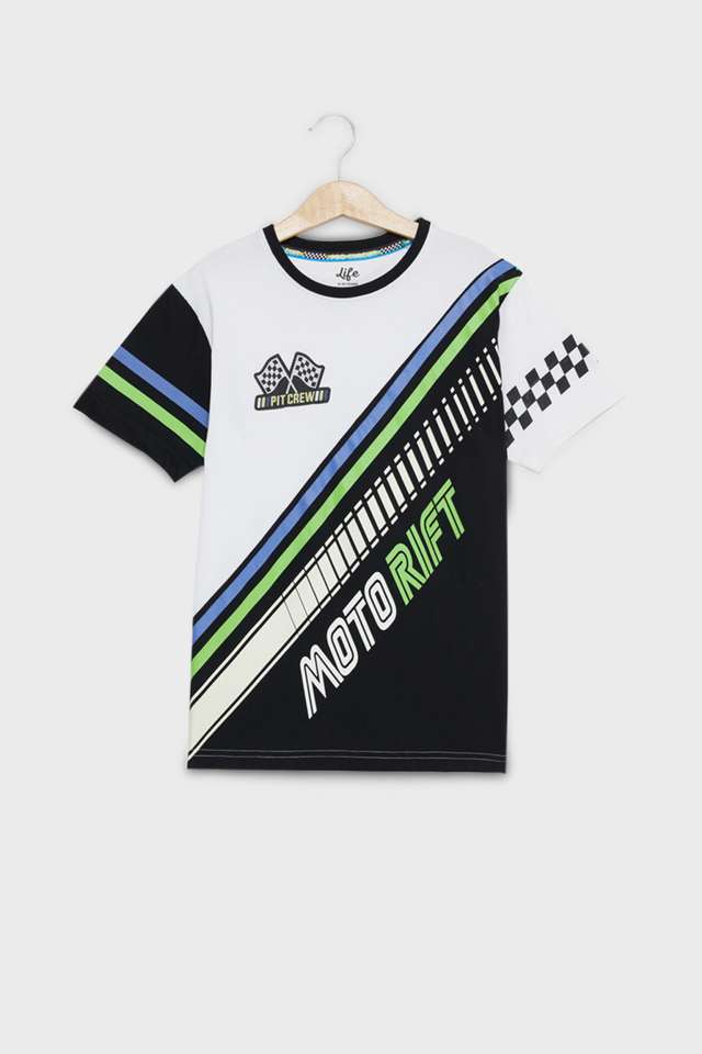 Graphic-Print-Cotton-Round-Neck-Boys-T-Shirt