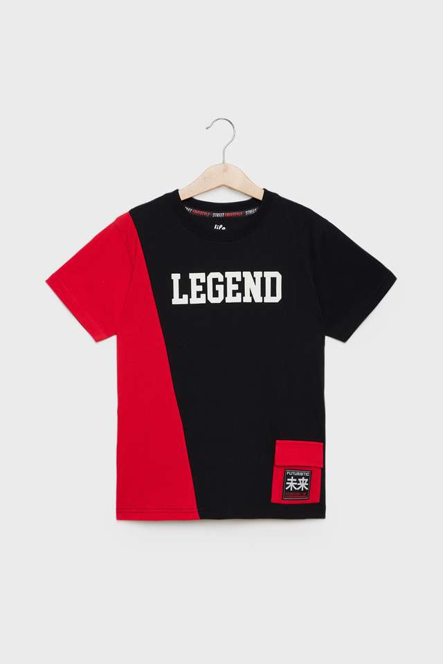 Color-Block-Cotton-Round-Neck-Boys-T-Shirt