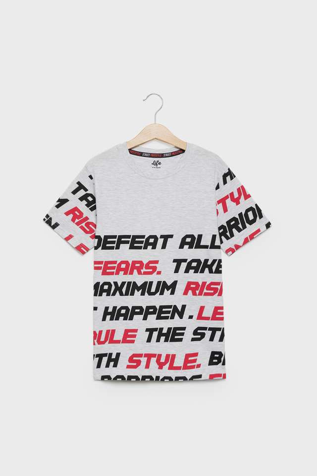 Graphic-Print-Cotton-Round-Neck-Boys-T-Shirt