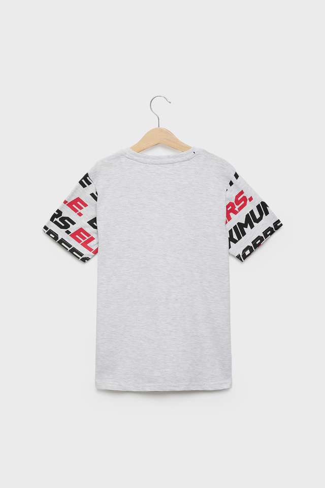 Graphic-Print-Cotton-Round-Neck-Boys-T-Shirt