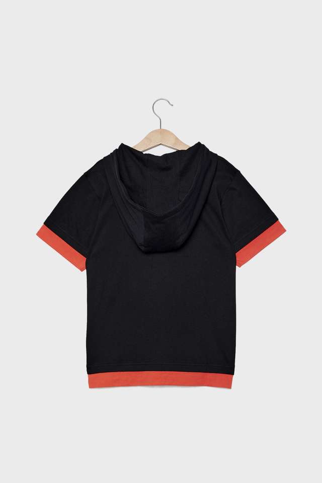 Graphic-Print-Cotton-Hooded-Boys-T-Shirt