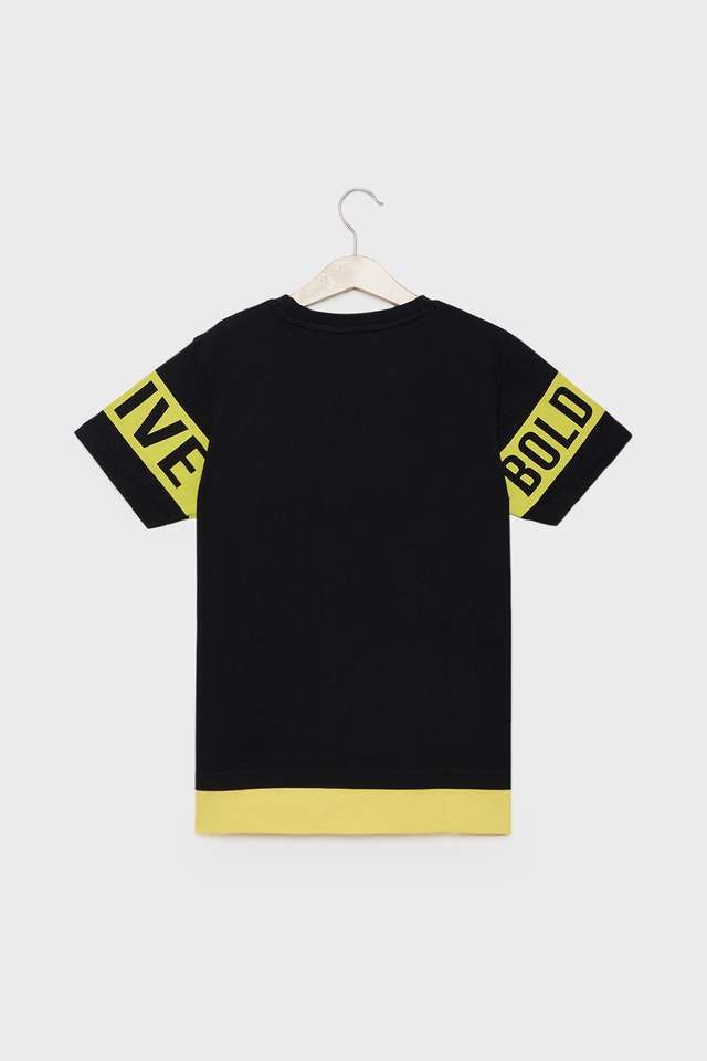 Graphic-Print-Cotton-Round-Neck-Boys-T-Shirt