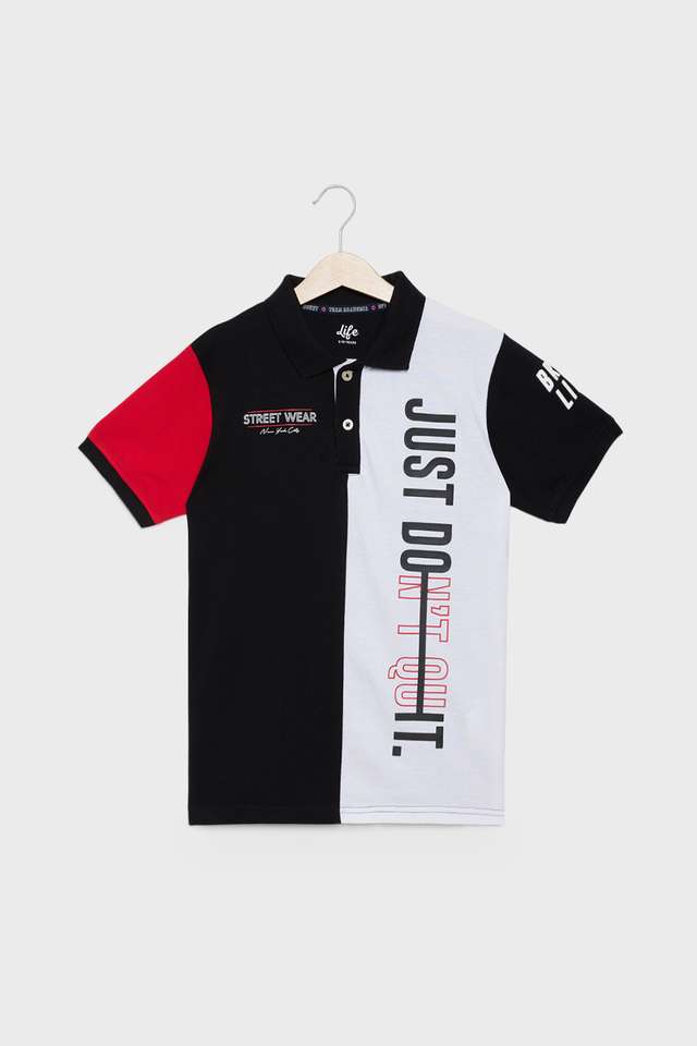 Color-Block-Cotton-Polo-Boys-T-Shirt