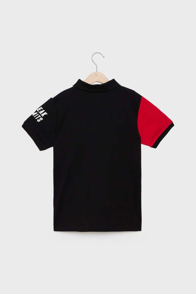 Color-Block-Cotton-Polo-Boys-T-Shirt