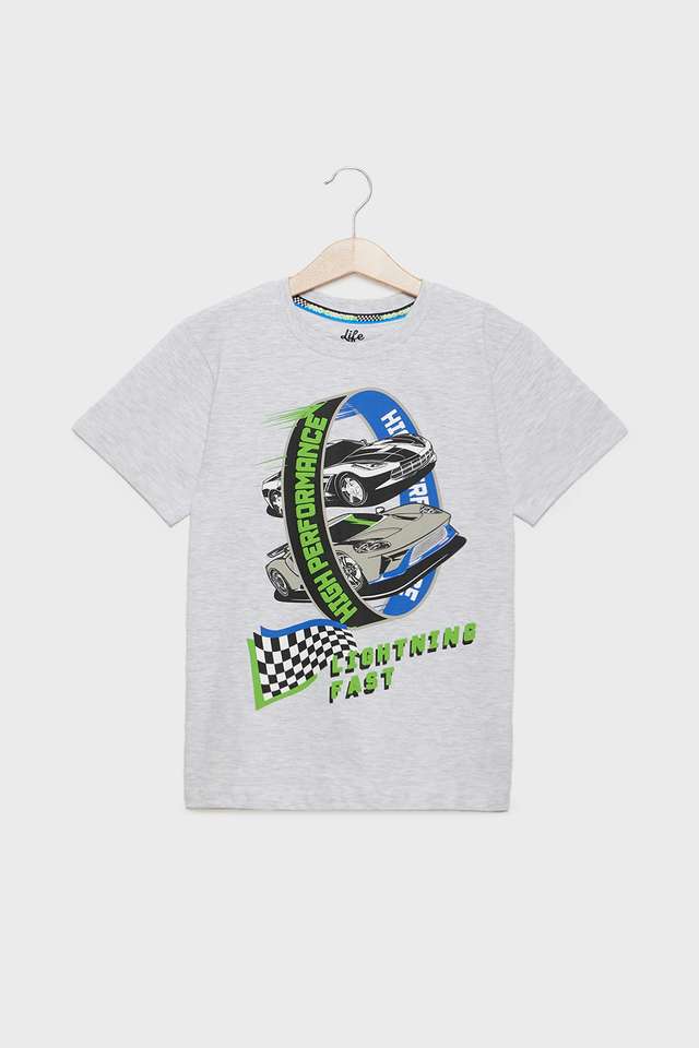 Graphic-Print-Cotton-Round-Neck-Boys-T-Shirt