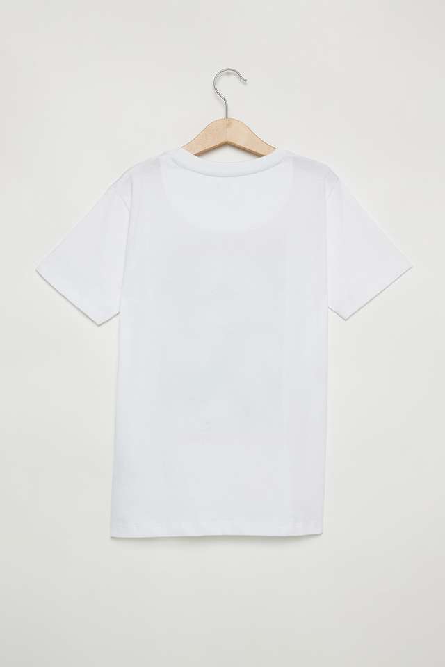 Printed-Blended-Fabric-Round-Neck-Boys-T-Shirt