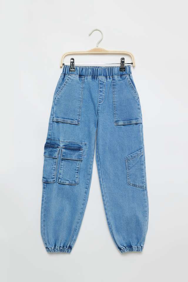 Solid-Denim-Jogger-Fit-Girls-Jeans