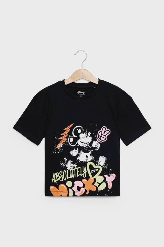 Graphic-Print-Cotton-Round-Neck-Girls-T-Shirt