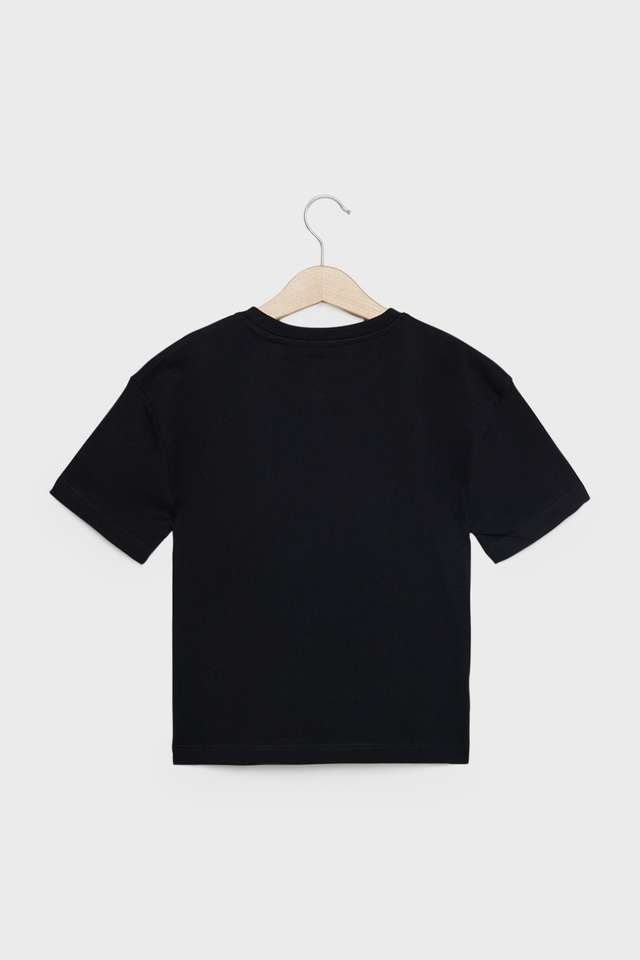 Graphic-Print-Cotton-Round-Neck-Girls-T-Shirt