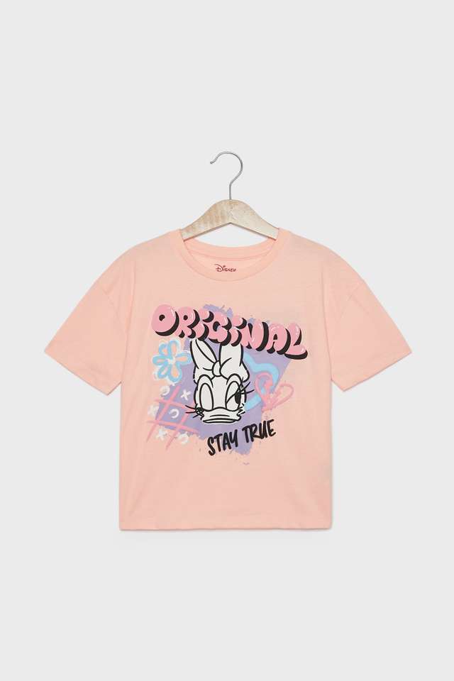 Graphic-Print-Cotton-Round-Neck-Girls-T-Shirt