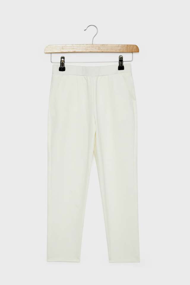 Solid-Blended-Fabric-Skinny-Fit-Girls-Pants