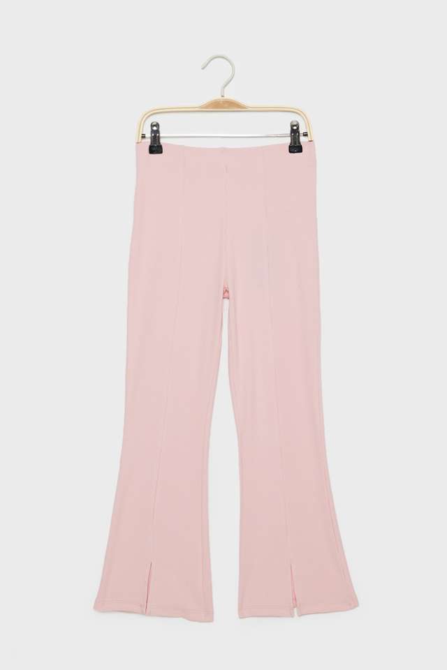 Solid-Cotton-Bootcut-Fit-Girls-Trousers