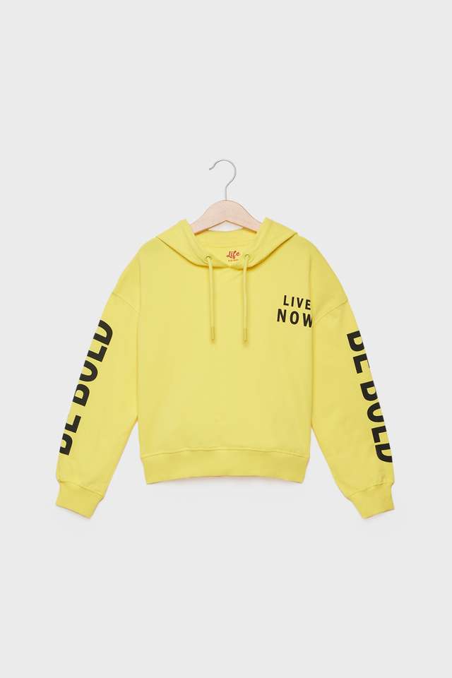 Graphic-Print-Cotton-Hooded-Girls-Sweatshirt