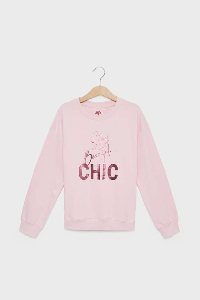 Graphic-Print-Cotton-Round-Neck-Girls-Sweatshirt