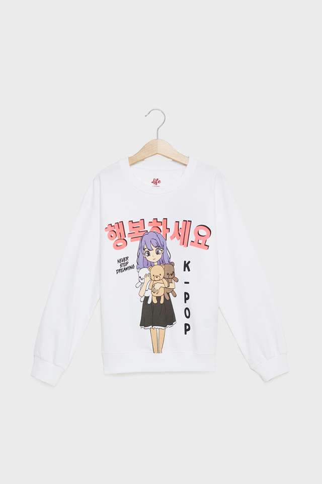 Graphic-Print-Cotton-Round-Neck-Girls-Sweatshirt