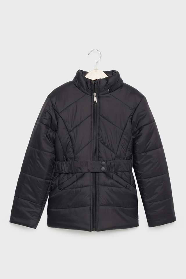 Solid-Polyester-Hooded-Girls-Jacket