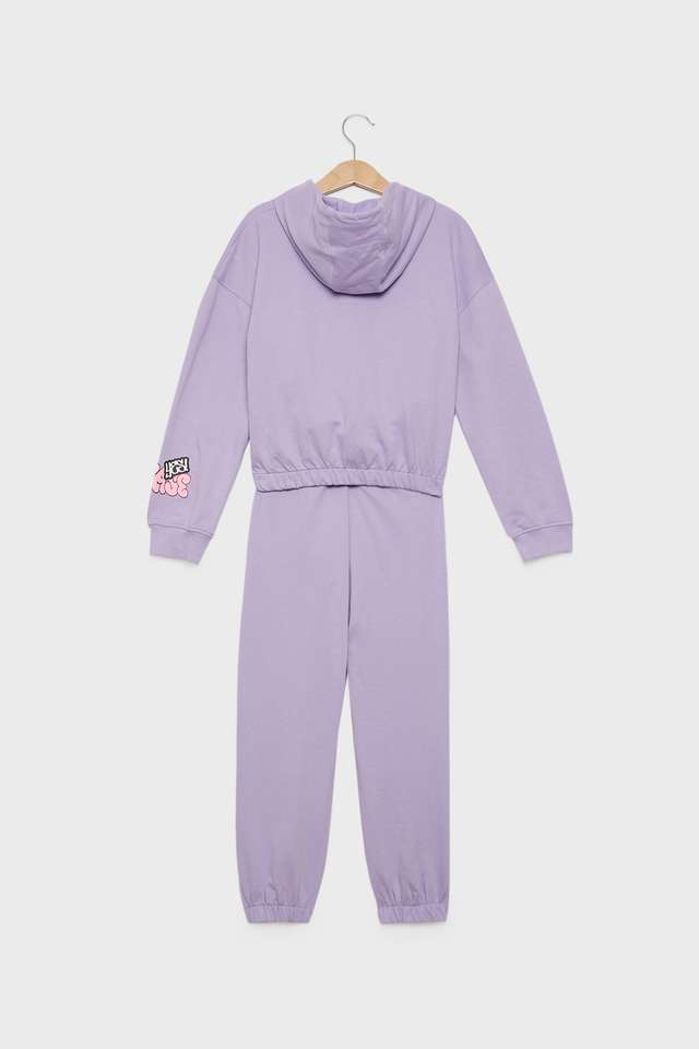 Graphic-Print-Cotton-Round-Neck-Girls-Kurta-Set